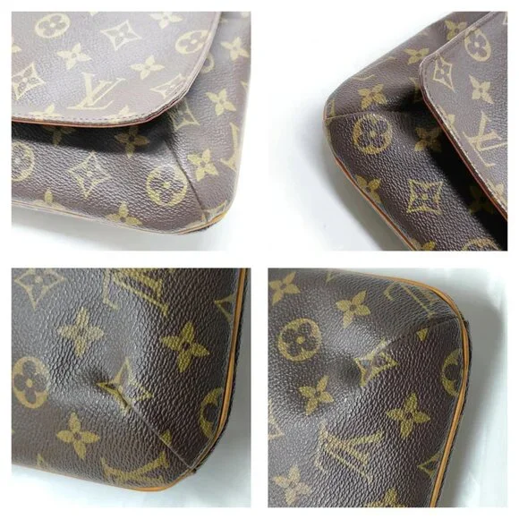Louis Vuitton Musette Salsa Brown Monogram Shoulder Bag mon390-102525